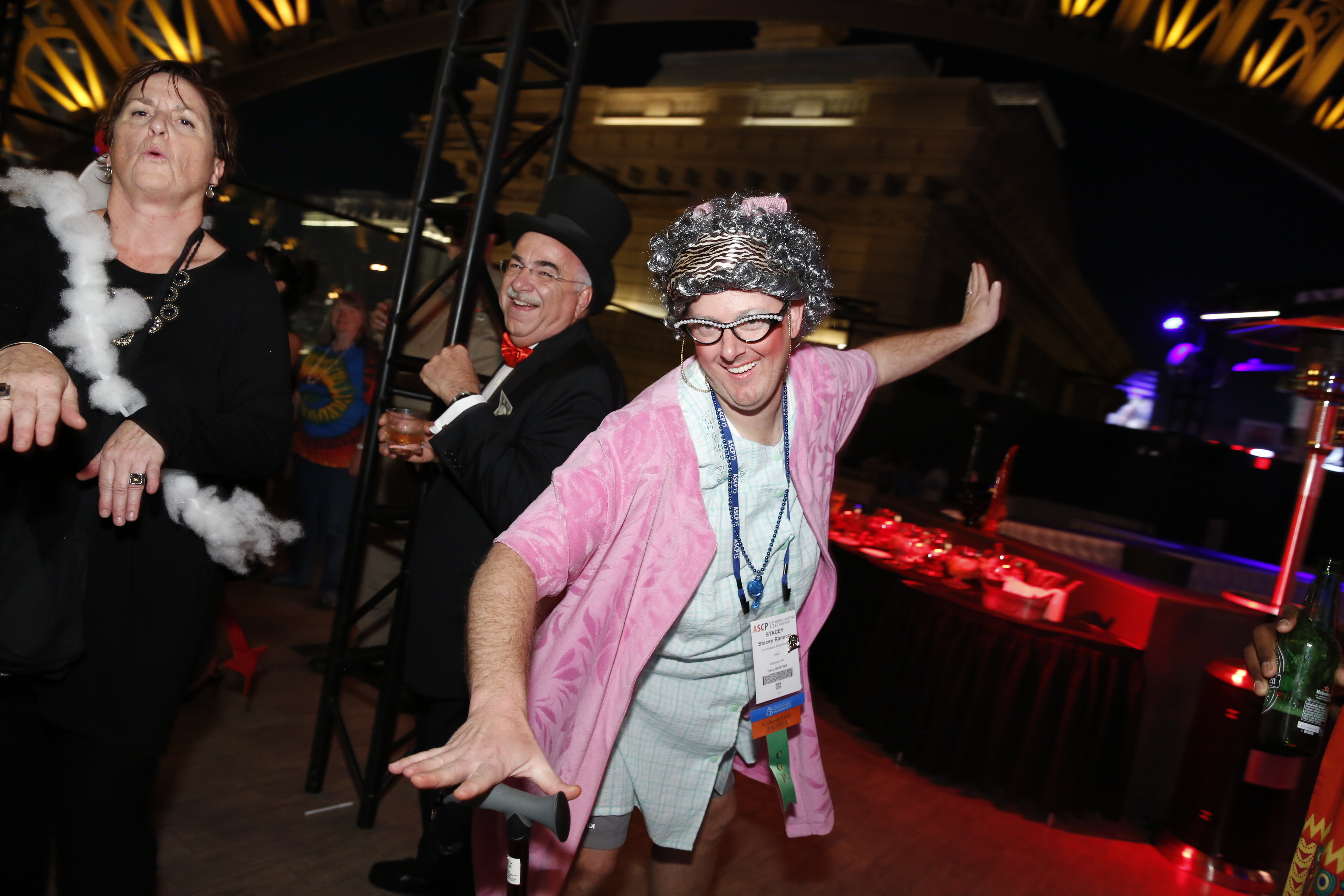 ASCP members celebrating Halloween at the Annual Meeting